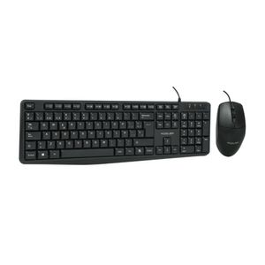 Combo KÜZLER Teclado + Mouse alámbrico TASKTWIN-1