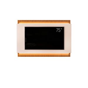 Centro de Entretenimiento Panel Pazart Muebles Delhi Cedro