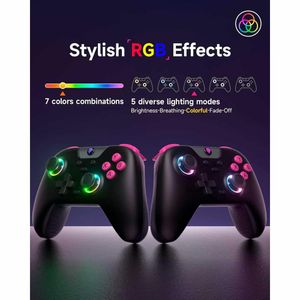 Mando Inalambrico Easysmx X05 Black Vibracion Rgb