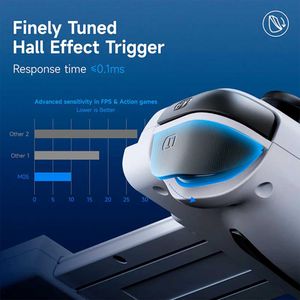 Gamepad Easysmx M05 Mobile Gaming Controller White Tipo-C Vibrador