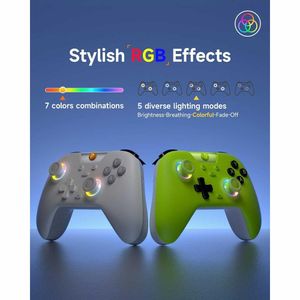 Mando Inalambrico Easysmx X05 White Vibracion Rgb