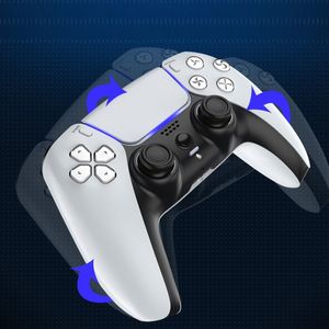 Mando para PS5 Blanco Alternativo Inalámbrico Háptica Gatillos Adaptativos Giroscopio Incluye Cable