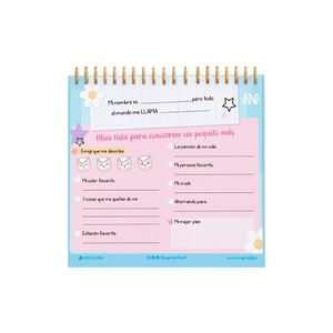 Organizador mensual Llami Felicidad