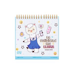 Pack Ingenial LLami Felicidad: Organizador mensual + set de notas + stickers