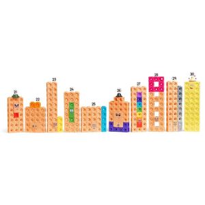Juego De Mesa Numberblocks Matlink Set De Actividad 21-30