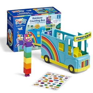 Juego De Mesa Numberblocks Bus Arcoiris