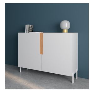 Zapatera Minimalista Mufasa TU MESITA Melamina 18mm color Blanco