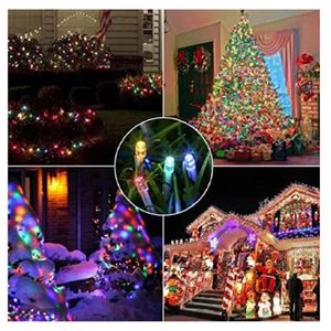 100 Luces Navideñas Led 10m Multicolor