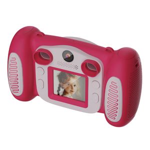 Cámara infantil Hippo 0.3MP con juegos rosado