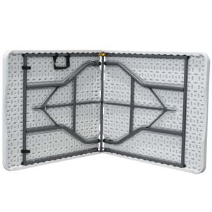 Mesa Plegable VIVA HOME Blanca 180x74x74cm