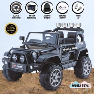 Carro a Batería 4 x 4 Grand Posh Todo Terreno Negro
