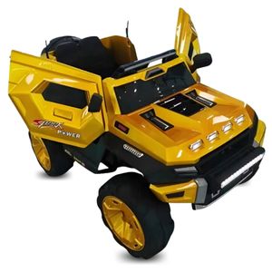 Carro a Batería Gotham Todo Terreno Amarillo