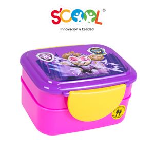 Taper Lonchera Scool Paw Patrol Niña Con Cubiertos