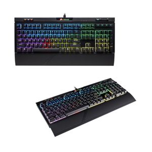 Teclado Mecánico Gaming Corsair STRAFE RGB MK2 CHERRY MX Red SP USB