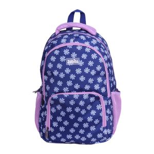 Set Mochila + Lonchera + Cartuchera Zubito Flower