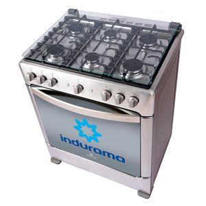 Cocina a Gas Indurama Parma Zafiro Croma 6 quemadores