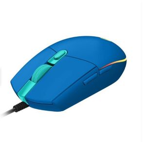 Mouse Logitech G203 Lightsync Óptica 8000 Dpi Rgb Blue