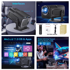 Proyector HY320 Smart 4K Android11 Wifi6 Bluetooth 2024