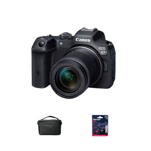 Camara Canon EOS R7 + 18-150mm IS STM (Gratis: Estuche + Mem.64GB)