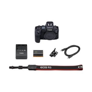 Camara Canon EOS R5 (Solo Cuerpo)(Gratis: Estuche + Mem.64GB)