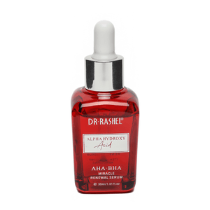 Serum Alpha Hydroxy Acid AHA BHA Dr Rashel 30ml Renovación Milagrosa