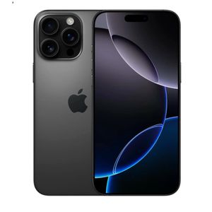 iPhone 16 Pro Max eSIM 256GB, 8GB ram, cámara 48MP + 48MP + 12MP, frontal 12MP, 6.9", negro
