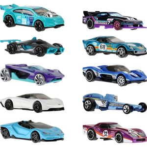 Hot Wheels Pack 10 autos 1:64 Corvette Lamborghini McLaren y más