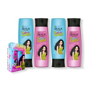 2 Shampoo + Acondicionador Mais Cachos Skala Expert 325ml
