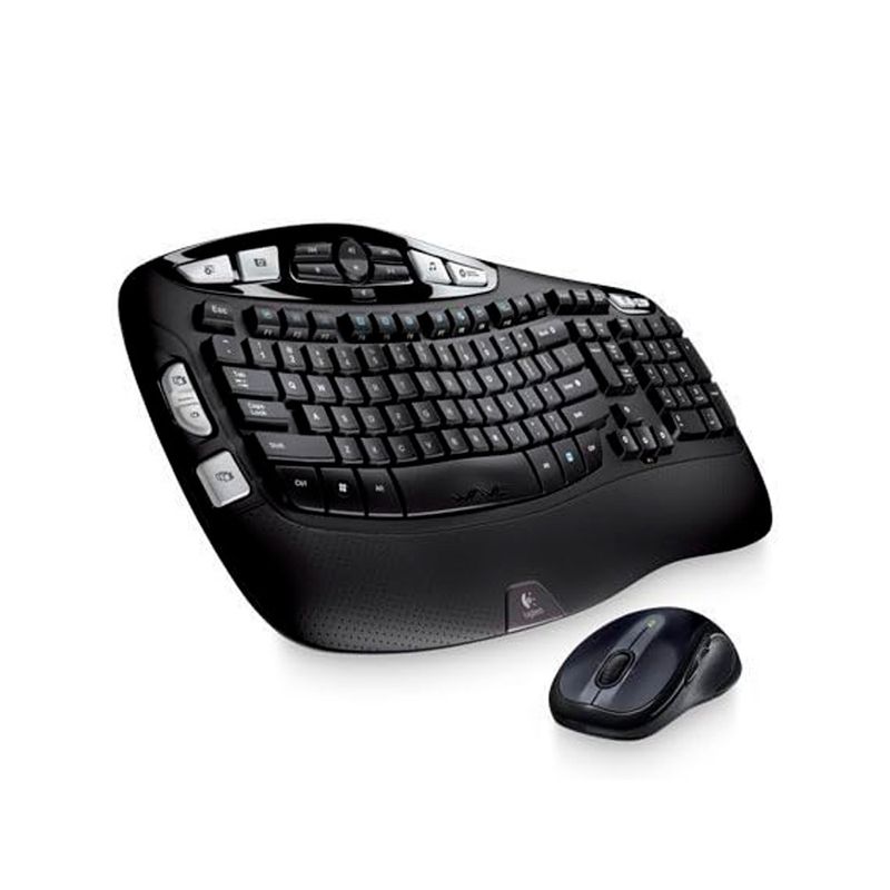 Logitech MK550 Wireless Wave K350 Combo de teclado y mouse - Real Plaza