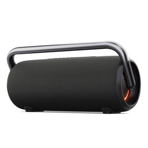 Parlante Bluetooth Decibel Soundbox Max 110W RMS, hasta 12 horas de duración, resistente al agua y al polvo IPX6, función Powerbank, negro