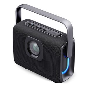 Parlante Bluetooth Decibel Soundbox Play 7W RMS, hasta 6 horas de duración, resistente al agua y al polvo IPX5, 5 efectos de luz, negro