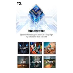 Televisor TCL QLED 75" Smart TV Ultra HD 4K Año 2024 75C651