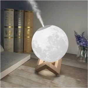 Humidificador de Aire en Forma de Luna