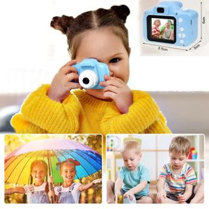 Mini Cámara Digital Kids Camera Blue Niños Juegos Celeste Fotos Vídeo Fotografía Navidad Genieka