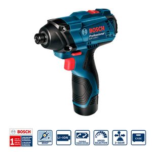 Taladro Atornillador GSR 120 + Impacto GDR 120 Bosch 12v 06019G80E3000