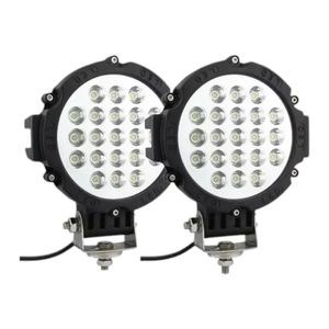 Faros Neblineros Led 21 Led - Luz Amarilla