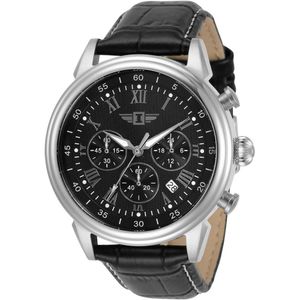 Reloj vestir Invicta I 90242 cuero negro y esfera negra