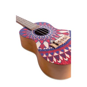 Ukelele concierto Mandala Line - Passion