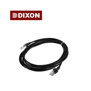 Cable Patch Cord Dixon 3Metros UTP Cat5e 24 AWG COBRE LSZH RoHS Negro