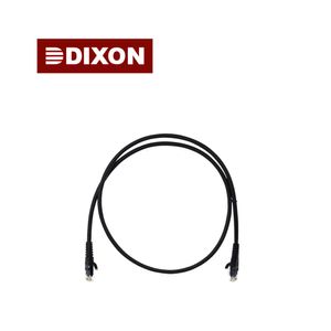 Cable Patch Cord Dixon 1 Metro UTP Cat 6 24 AWG COBRE LSZH RoHS Negro