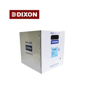 Rollo Cable Utp Cat5e Dixon x caja 8040 LSZH 305m 24 AWG Interior PVC