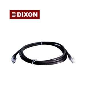 Cable Patch Cord Dixon 2Metros UTP Cat5e 24 AWG COBRE LSZH RoHS Negro