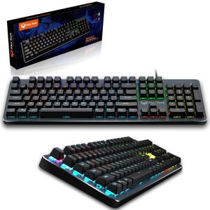 Teclado Mecánico Gamer en español MK007 LED RGB Profesional