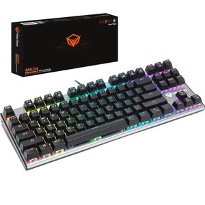 Teclado Mecánico Gamer en español MK04 LED RGB Profesional 88-SWITCH
