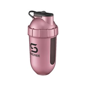 Protein Shaker Bottle 700ml Shakesphere Tumbler View Rose Gold - SSTUMBLERVIEWRGBWBL