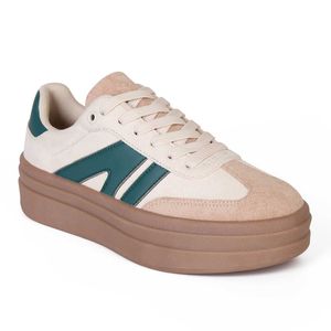 Zapatilla Urbana Moda Mujer 7978 BEIGE