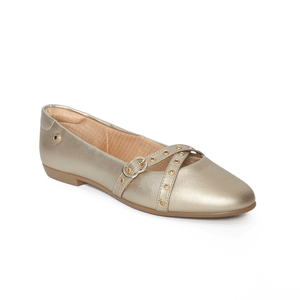 Zapato Balerina Mujer 1408-207 CHAMPAGNE