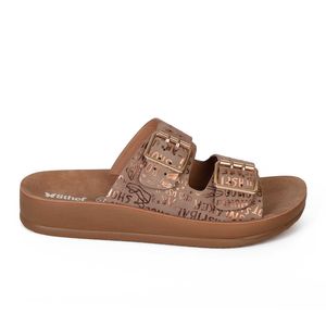 Sandalia Flats Moda Mujer 8016 MARRON