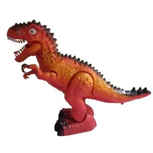 Dinosaurio Dexter Camina Mueve la Cola con Sonido en Naranja
