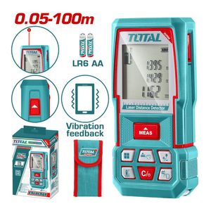 Medidor de Distancia Laser 100 Metros Total TMT51036